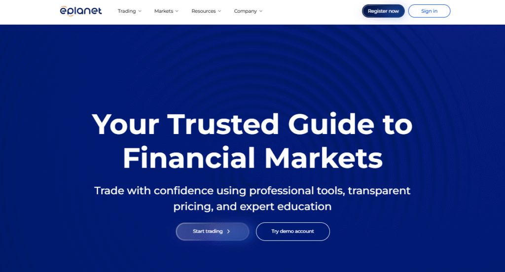 ثبت نام بروکر eplanet